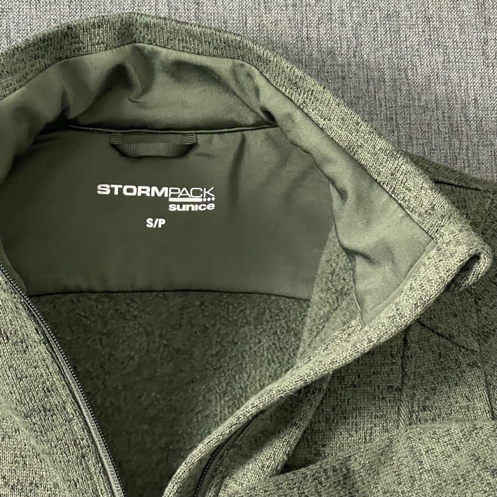 Sunice Stormpack Sweater Heathered Green S - Picture 6 of 8